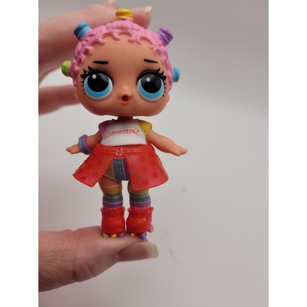 LOL Surprise Loves Mini Sweets Smarties Doll Pink Hair Rainbow